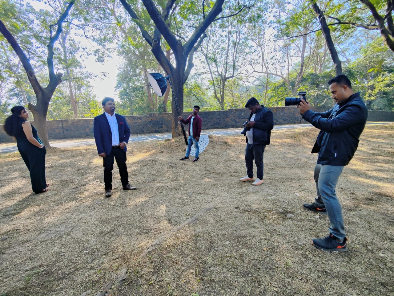 Photographer in Action